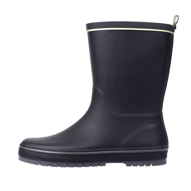 Adult Black Rubber Rainboots