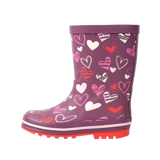 D6060213 Kids Rubber Rainboots