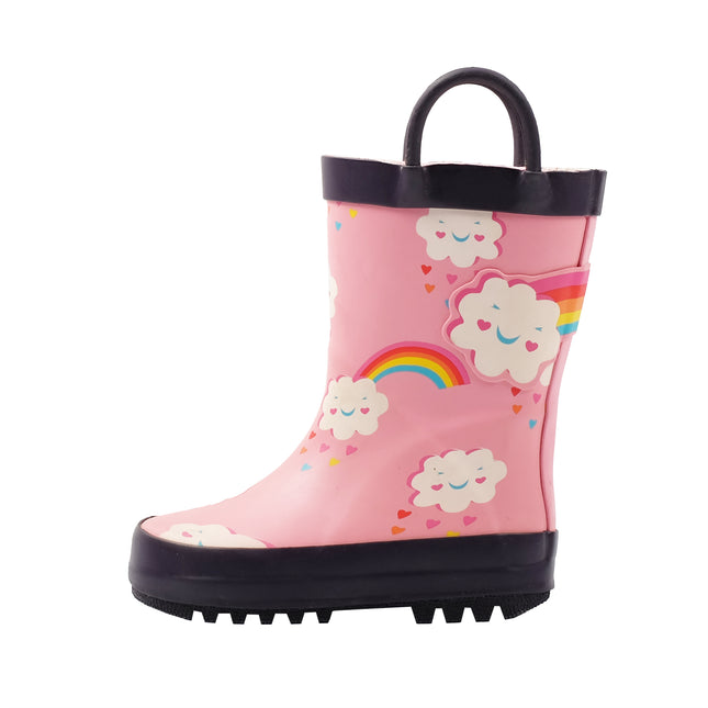 D5350180 Kids Rubber Rainboots