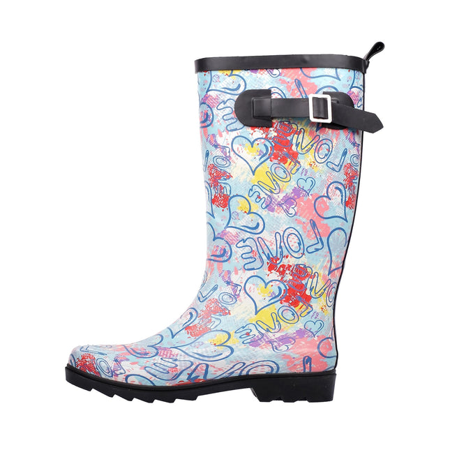 D8080197 Women Rubber Rainboots