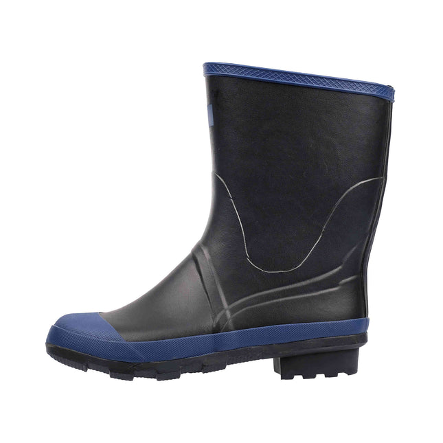 Adult Black Rubber Rainboots