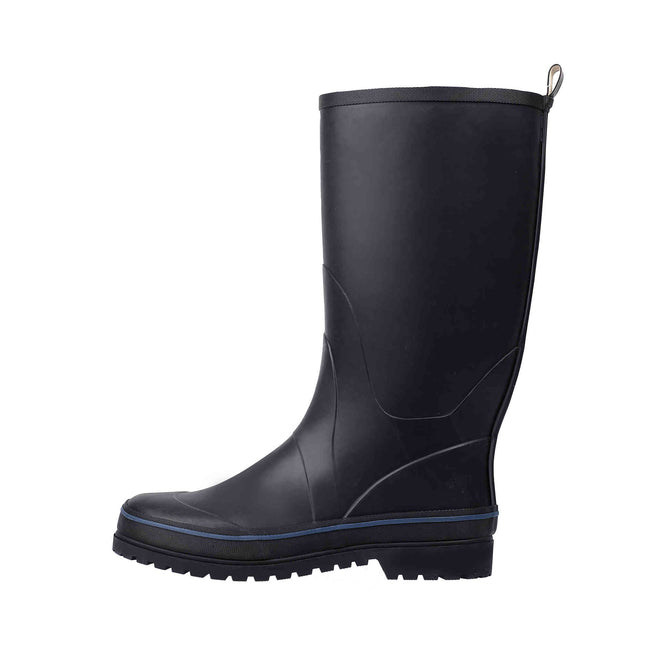 Adult Black Rubber Rainboots