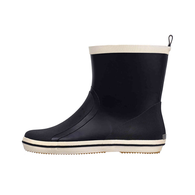 Adult Black Rubber Rainboots