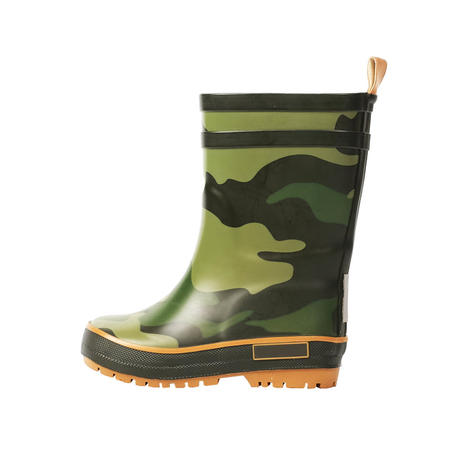 Kids Rubber Rainboots,Camouflage