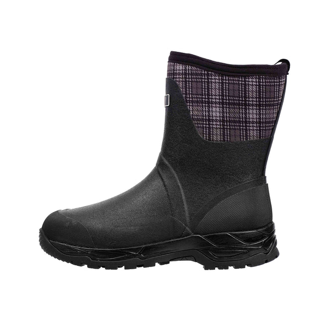 Adult Black Neoprene Rubber Rainboots