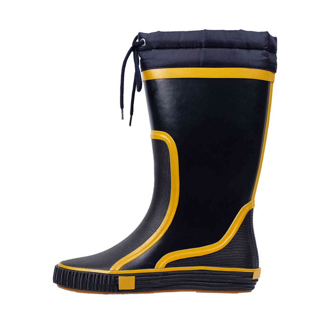 Adult Black Rubber Rainboots