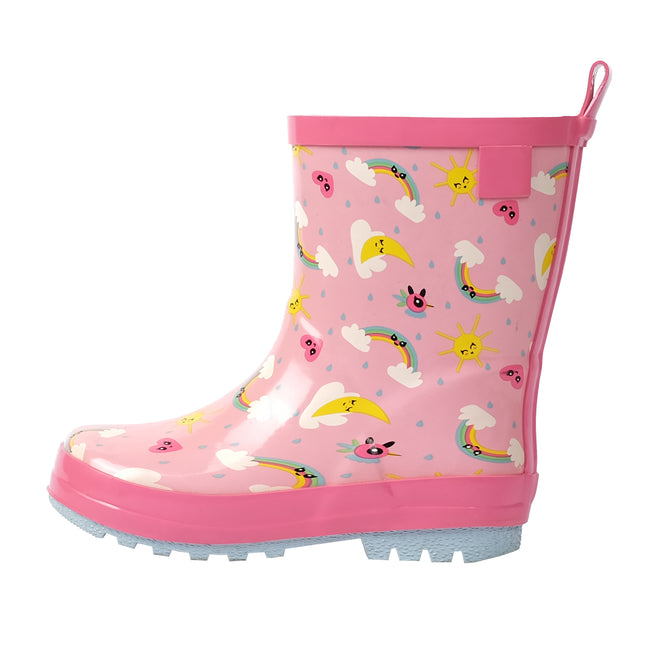 D6060214 Kids Rubber Rainboots