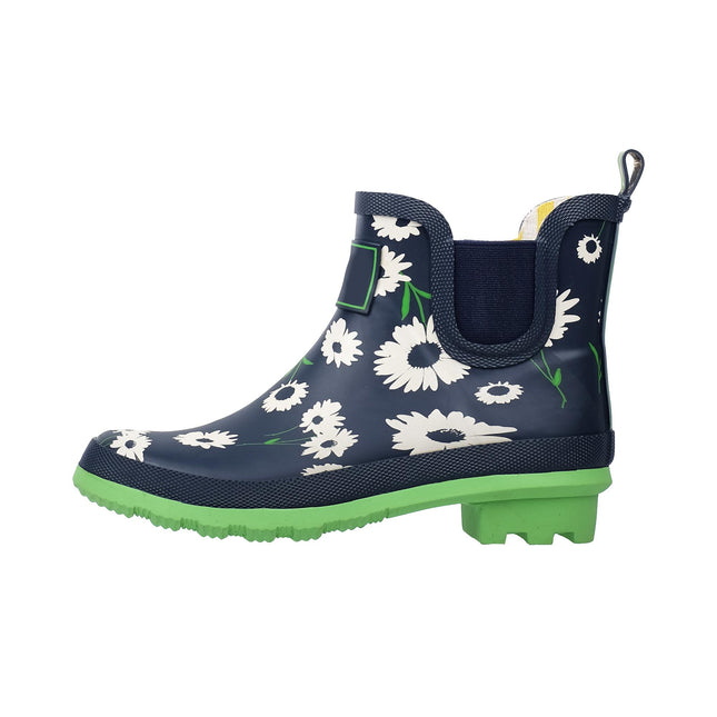 L3660142 Women flower Rubber Rainboots