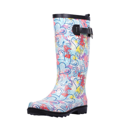 D8080197 Women Rubber Rainboots